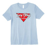 Luey Hewis baby blue t-shirt