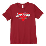Luey Hewis red cranberry t-shirt