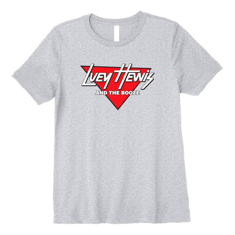 Luey Hewis heather grey t-shirt